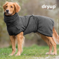 Preview: DRYUP Cape Hundebademantel anthrazit